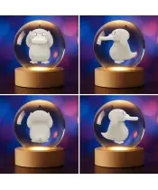 Kryształowa Kulka 3D Pokemon Psyduck