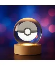 Kryształowa Kulka 3D Pokemon Pokeball