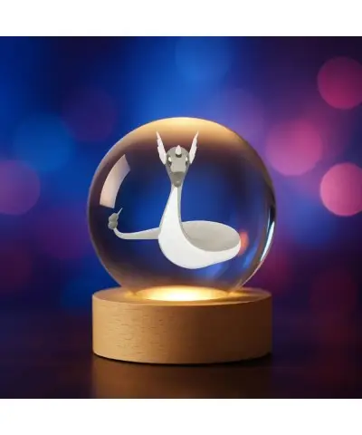 Kryształowa Kulka 3D Pokemon Dragonair