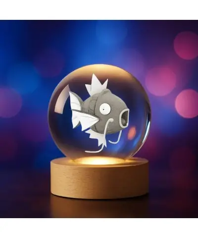 Kryształowa Kulka 3D Pokemon Magikarp