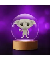 Kryształowa Kulka 3D Harry Potter Zgredek