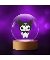 Kryształowa Kulka 3D Hello Kitty Kuromi Funko POP