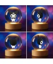 Kryształowa Kulka 3D Hello Kitty Kuromi Funko POP