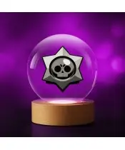 Kryształowa Kulka 3D Star Drop Brawl Stars