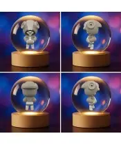 Kryształowa Kulka 3D Leon Brawl Stars