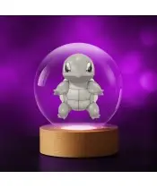 Kryształowa Kulka 3D Pokemon Squirtle