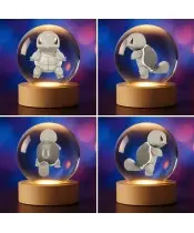 Kryształowa Kulka 3D Pokemon Squirtle