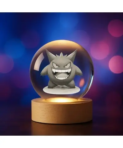 Kryształowa Kulka 3D Pokemon Gengar