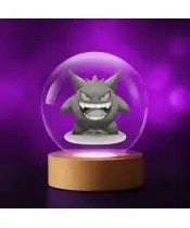 Kryształowa Kulka 3D Pokemon Gengar