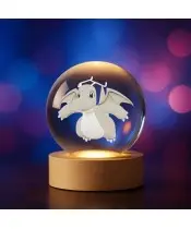 Kryształowa Kulka 3D Pokemon Dragonite
