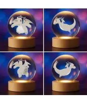 Kryształowa Kulka 3D Pokemon Dragonite