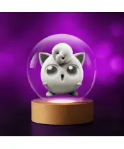 Kryształowa Kulka 3D Pokemon Jigglypuff