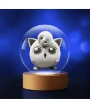 Kryształowa Kulka 3D Pokemon Jigglypuff