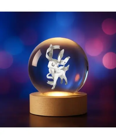 Kryształowa Kulka 3D Pokemon Sylveon