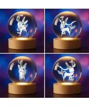 Kryształowa Kulka 3D Pokemon Sylveon