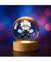 Kryształowa Kulka 3D My Hero Academia Chibi Bakugou