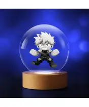 Kryształowa Kulka 3D My Hero Academia Chibi Bakugou