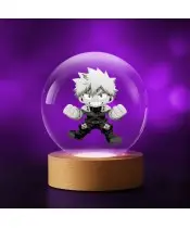 Kryształowa Kulka 3D My Hero Academia Chibi Bakugou