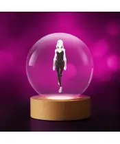 Kryształowa Kulka 3D Stacy Spider - Gwen Spider - Man