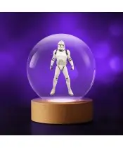 Kryształowa Kulka 3D Szturmowiec Gwiezdne Wojny Star Wars