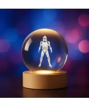 Kryształowa Kulka 3D Szturmowiec Gwiezdne Wojny Star Wars