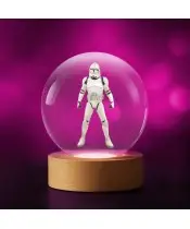 Kryształowa Kulka 3D Szturmowiec Gwiezdne Wojny Star Wars