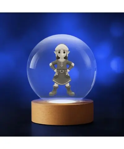 Kryształowa Kulka 3D The Legend Of Zelda Elf