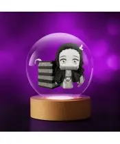 Kryształowa Kulka 3D Demon Slayer Nezuko Kamado
