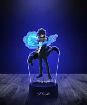 Lampka LED 3D Plexido z Nadrukiem UV My Hero Academia Dabi Toya Todoroki