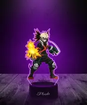 Lampka LED 3D Plexido z Nadrukiem UV My Hero Academia Katsuki Bakugo