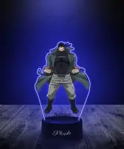 Lampka LED 3D Plexido z Nadrukiem UV My Hero Academia Knuckleduster
