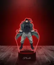 Lampka LED 3D Plexido z Nadrukiem UV My Hero Academia Knuckleduster