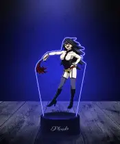 Lampka LED 3D Plexido z Nadrukiem UV My Hero Academia Nemuri Kayama