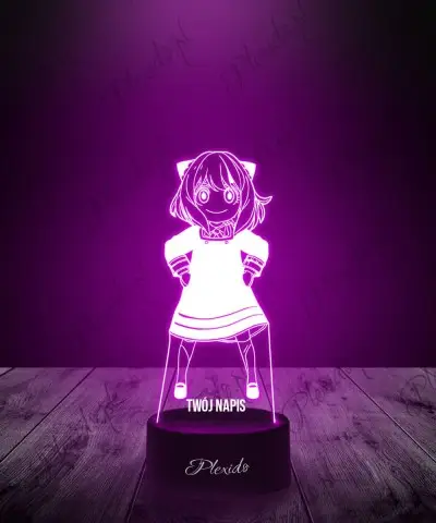Lampka LED 3D Spy x Family Anya Forger