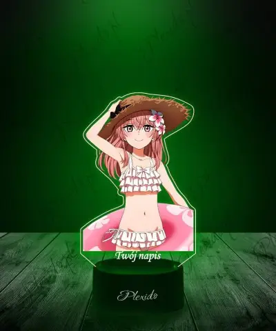 Lampka LED 3D Plexido z Nadrukiem UV My Dress Up Darling Sajuna Inui
