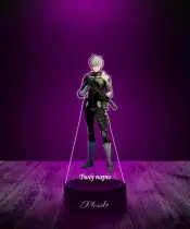 Lampka LED 3D Plexido z Nadrukiem UV Kaiju No. 8 Reno Ichikawa