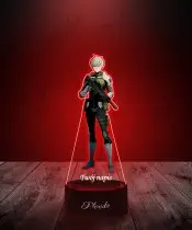 Lampka LED 3D Plexido z Nadrukiem UV Kaiju No. 8 Reno Ichikawa