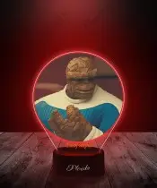 Lampka LED 3D Plexido z Nadrukiem UV Fantastyczna Czwórka Ben Grimm