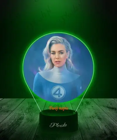 Lampka LED 3D Plexido z Nadrukiem UV Fantastyczna Czwórka Susan Storm