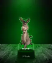 Lampka LED 3D Plexido z Nadrukiem UV Shrek Osioł