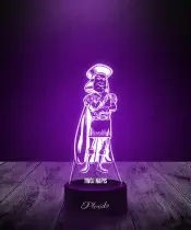 Lampka LED 3D Plexido Shrek Lord Farquaad