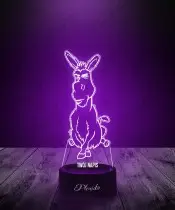 Lampka LED 3D Plexido Shrek Osioł