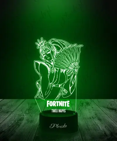 Lampka LED 3D Plexido Fortnite River Empress Mizuki