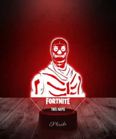 Lampka LED 3D Plexido Fortnite Skull Tooper