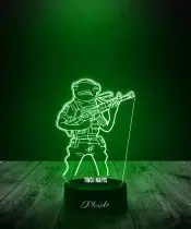 Lampka LED 3D Plexido Fortnite Triggerfish