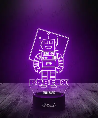 Lampka LED 3D Plexido Roblox