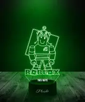 Lampka LED 3D Plexido Roblox