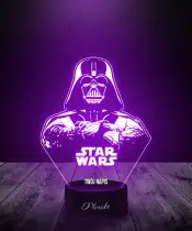 Lampka LED 3D Plexido Gwiezdne Wojny Darth Vader Star Wars