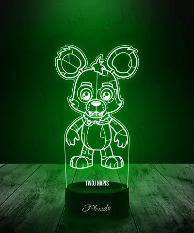 Lampka LED 3D Plexido Fnaf Robot