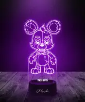 Lampka LED 3D Plexido Fnaf Robot